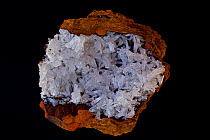 Hemimorphite (zinc silicate), an important ore of zinc. Sample from Mina Ojuela, Mapimi, Durango, Mexico.