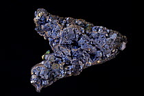 Galena (PbS, lead sulfide), the primary ore of lead, with Sphalerite. Sample from Gjudurska Mine, Madan district, Southern Rhodope mountains, Bulgaria.