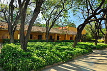 Quinta San Pedro Alejandrino, a national monument of Colombia, where Simon Bolivar died. Gardens designed by Antonio Leiva and Michele Cescas, the most important landscape desigeners of Colombia. Sant...