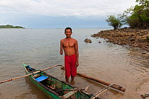 A fisherman who lost his arm dynamite fishing. Palawan, Phillipines, May 2009.