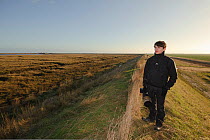 An event to introduce the local community to the RSPB Wallasea Wild Coast Project. Photographer on a trip out to Wallasea Island where volunteers showed the birdlife to visitors and explained the plan...