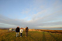 At event to introduce the local community to the RSPB Wallasea Wild Coast Project, RSPB staff and  volunteers showed the birdlife to visitors and explained the plans for the future of Wallasea Island,...