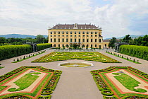 Kaiser Park, Schoenbrunn Palace. Vienna, Austria, Europe, May.