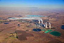 Aerial photo of Mpumalanga power station, South Africa, May 2010