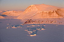 Meteorite Island and the Inuit village of Savissivik, Northwest Greenland, 1996. 40 BELOW bookplate.