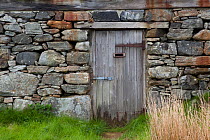 Abandoned croft house, North Uist, Western Isles / Outer Hebrides, Scotland, UK, May 2011