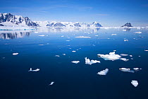 Gerlache strait off the Antarctic Peninsula, Antarctica, January 2009, Taken on location for BBC Frozen Planet series