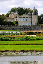 Chateau Lafite Rothschild, Pauillac, Bordeaux region, France. Listed as 'Premier Grand Cru' First Growth according to the historic Bordeaux wine official classification of 1855. September.