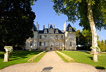 Chateau Pichon Longueville Comtesse de Lalande, Pauillac, Bordeaux region, France. Listed as 'Second Grand Cru' Second Growth according to the historic Bordeaux wine official classification of 1855.