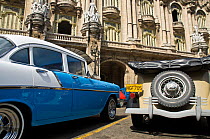 Vintage cars in Havana, capital of Cuba, Caribbean