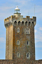 The castle / lighthouse château Saint-Clair at Les Sables-d'Olonne, La Vendée, Pays de la Loire, France September 2011
