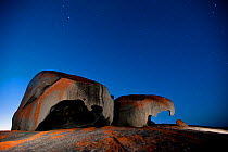 Remarkable Rocks at night, Flinders Chase National Park, Kangaroo Island, South Australia State, Australia, September 2011.