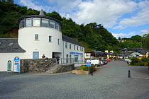 Harbour Visitor Centre at Tobermory, Mull, Inner Hebrides, Scotland, UK, July 2011