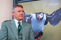 Tom Brock, CEO at Scottish Seabird Centre, North Berwick, Scotland, UK, August 2011