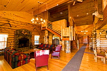 Inside the Ponderosa guest ranch, Oregon, USA, September 2005