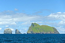 Islands of Boreray, Stac an Armin and Stac Lee, St. Kilda archipelago, Outer Hebrides, Scotland, UK, June 2011