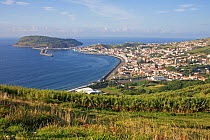 Anguistias, town on the coast of Faial, Azores. September 2004.