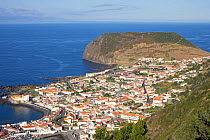 The coastal town of Velas. Sao Jorge, Azores, September 2004.