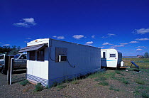 Laboratory for the Black-footed Ferret breeding program at Bowdoin National Wildlife Refuge. Montana,  March 2002.