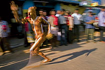 In many parts of southwestern India, humans paint themselves as tigers and dance through villages in an act known as Huli Vesha. It depicts man's intrinsic tie to the natural world and shows a deep-ro...
