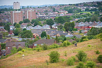 View from the Rowley Hills towards Dudley, Sandwell and Birmingham, West Midlands, England, UK, August 2011. 2020VISION Exhibition. 2020VISION Book Plate.