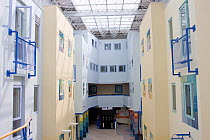 High quality housing, flats, created for young single homeless people in Swansea, developed with the help of Swansea City Council, Wales, UK 2009