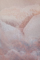 Aerial view of salt crust on Lake Magadi in the Rift Valley, Kenya, August 2009