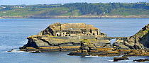 Vauban fortress at the Pointe des Capucins at Roscanvel, Finistère, Brittany, France, June
