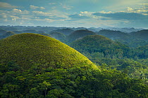 Chocolate Hills, Bohol, The Visayas, Philippines. February 2011