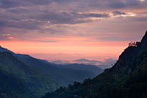 The Ella Gap at dawn, Southern Highlands, Sri Lanka. December 2011