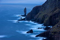 The Old Man of Stoer sea stack, Sutherland, Scotland, February 2012.