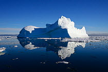 Iceberg in Jones Sound between Ellesmere and Devon Island, Nunavut, Canada, June 2012.