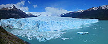 Perito Moreno Glacier, panoramic view, Argentina, South America, January 2010