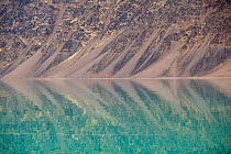 Reflections in glacial fjord, Kongsfjorden, Svalbard, Norway