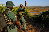 The anti poaching patrol in action, iMfolozi National Park, South Africa October 2011