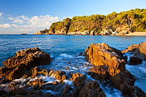 Treumal Beach, Pinya Rosa, Girona Province, Spain, September
