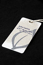 John Lewis organic cotton label, UK