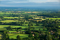 The Blackmore Vale from Bulbarrow Hill, Dorset, UK August 2012