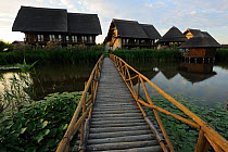 Green Village lodge, Sfinthu Gheorghe, Danube delta rewilding area, Romania June 2012