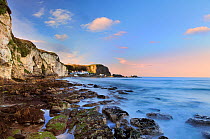 White park bay, North Antrim coastline, Northern Ireland, UK. December 2012