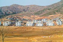 Village between Pyongyang and Kaesong, Democratic Peoples' Republic of Korea (DPRK) April 2012