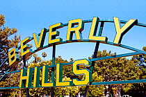 Beverly Hills Sign, Beverly Hills, Los Angeles, California, USA