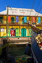 Heritage Quay shopping district in St. John's, Antigua, Antigua and Barbuda, Leeward Islands, Lesser Antilles, Caribbean, West Indies, 2012