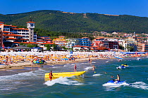 Slanchev Bryag 'Sunny Beach', one of Bulgaria's best beaches between Varna and Burgas, Black Sea Coast, Bulgaria, 2007