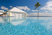 Infinity pool at luxury resort along the South Coast, Bermuda, 2007. No release available.