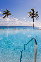 Infinity pool at luxury resort along the South Coast, Bermuda, 2007