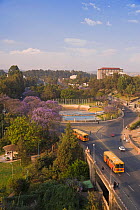 Elevated view looking towards the Hilton Hotel, Addis Ababa, Ethiopia 2006
