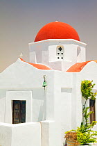 Traditional white Church, Mykonos (Hora), Cyclades Islands, Greece, 2010