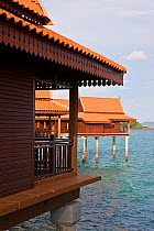 Traditional style stilted houses, Pulau Langkawi, Langkawi Island, Malaysia 2008