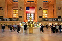 Inside of Grand Central Station, main Terminal, Manhattan, New York City, USA 2009